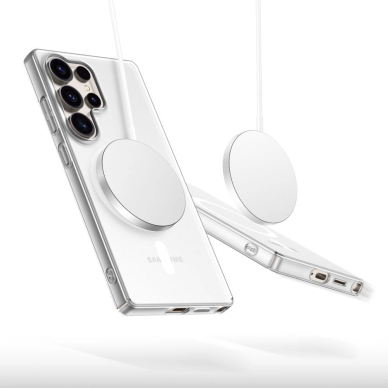 Tech-Protect MagSlim MagSafe Dėklas Samsung Galaxy S25 Ultra - Skaidrus 1 Tech-Protect MagSlim MagSafe Dėklas Samsung Galaxy S25 Ultra - Skaidrus 1