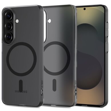 Samsung Galaxy S26 Tech-Protect MagSlim MagSafe dėklas – matinė juoda