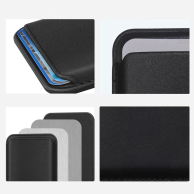 Tech-Protect MagWallet MagSafe kortelių dėklas – juodas 2