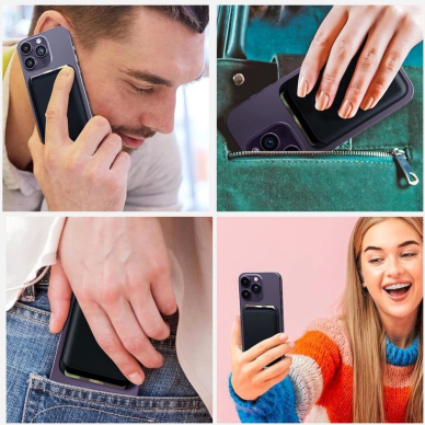 – Tech-Protect MagWallet MagSafe dėklas su universaliu magnetiniu kortelės/dokumento laikikliu - Juodas 4 – Tech-Protect MagWallet MagSafe dėklas su universaliu magnetiniu kortelės/dokumento laikikliu - Juodas 4