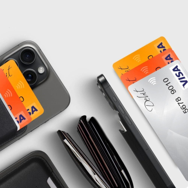 Tech-Protect MagWallet MagSafe dėklas su universaliu magnetiniu kortelės ar ID laikikliu - žalias 3