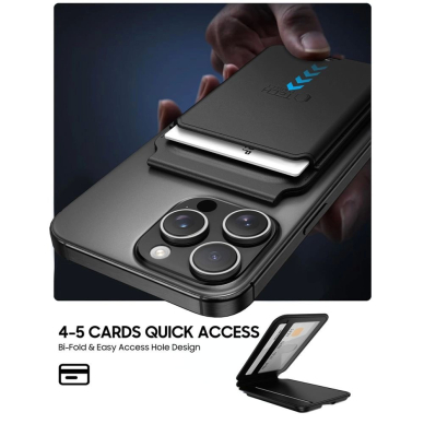 Universalus – Tech-Protect MagWallet Stand MagSafe dėklas - Juodas 2