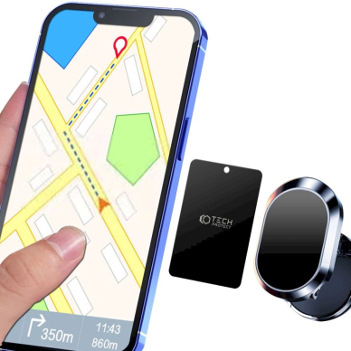 Tech-Protect MetalPlate magnetic plates Automobilinis laikikliss - Juodas (4 pcs.) 1 Tech-Protect MetalPlate magnetic plates Automobilinis laikikliss - Juodas (4 pcs.) 1