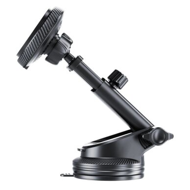 Automobilinis laikiklis Tech-Protect MM15W-V4 magnetinis MagSafe 15W prietaisų skydeliui / stiklui / vėdinimo angai – juodas 3 Automobilinis laikiklis Tech-Protect MM15W-V4 magnetinis MagSafe 15W prietaisų skydeliui / stiklui / vėdinimo angai – juodas 3