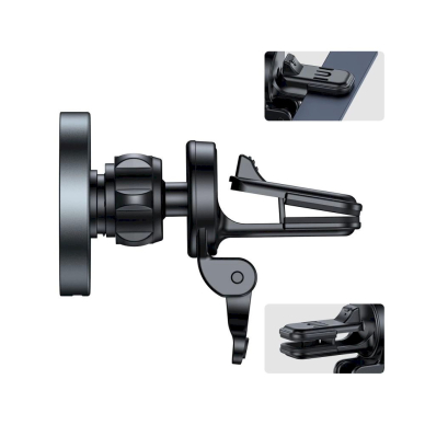 Tech-Protect MM15W-V5 car Telfono laikiklis MagSafe 15W inductive Įkroviklis air vent - Juodas 5 Tech-Protect MM15W-V5 car Telfono laikiklis MagSafe 15W inductive Įkroviklis air vent - Juodas 5