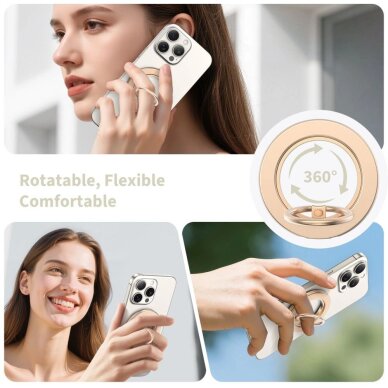 Telefono laikiklis Tech-Protect MMR600 su MagSafe – auksinis 4