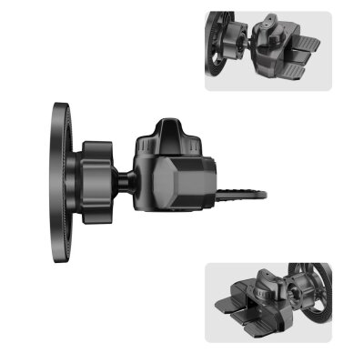 Automobilinis laikiklis Tech-Protect N56 magnetinis MagSafe CD angai – juodas 7 Automobilinis laikiklis Tech-Protect N56 magnetinis MagSafe CD angai – juodas 7