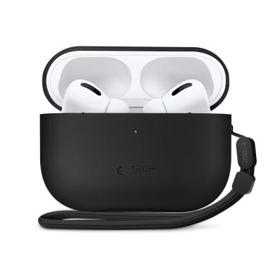 AirPods Pro 3 Tech-Protect NaturalFit dėklas – juodas 1 AirPods Pro 3 Tech-Protect NaturalFit dėklas – juodas 1