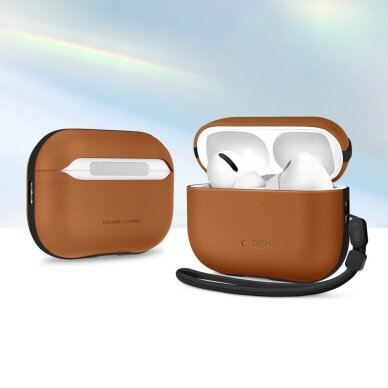 AirPods Pro 3 Tech-Protect NaturalFit dėklas – rudas 8 AirPods Pro 3 Tech-Protect NaturalFit dėklas – rudas 8