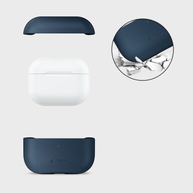 AirPods Pro 3 Tech-Protect NaturalFit dėklas – tamsiai mėlynas 5 AirPods Pro 3 Tech-Protect NaturalFit dėklas – tamsiai mėlynas 5
