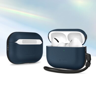 AirPods Pro 3 Tech-Protect NaturalFit dėklas – tamsiai mėlynas 8