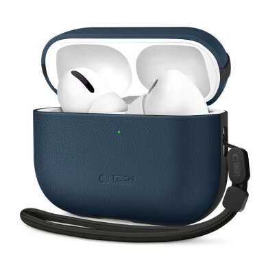 AirPods Pro 3 Tech-Protect NaturalFit dėklas – tamsiai mėlynas AirPods Pro 3 Tech-Protect NaturalFit dėklas – tamsiai mėlynas