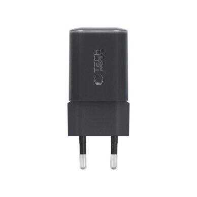 Sieninis įkroviklis Tech-Protect NCM33W 2 jungčių PD33W/QC3.0 – juodas 2 Sieninis įkroviklis Tech-Protect NCM33W 2 jungčių PD33W/QC3.0 – juodas 2
