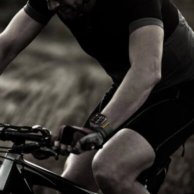 Apple Watch 44 / 45 / 46 / 49 mm Tech-Protect Nylon Slip nailoninis dirželis – žalias 7