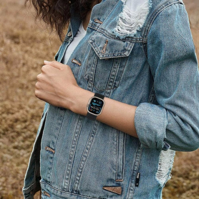 Apple Watch 44 / 45 / 46 / 49 mm Tech-Protect Nailoninis dirželis – juodas 1