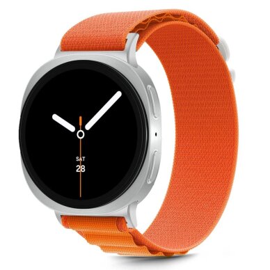 Samsung Galaxy Watch 40/44/46 mm Tech-Protect Nylon Stripe nailoninis dirželis – oranžinis 1 Samsung Galaxy Watch 40/44/46 mm Tech-Protect Nylon Stripe nailoninis dirželis – oranžinis 1
