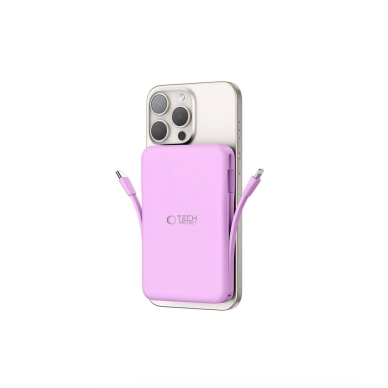 Tech-Protect PB31 MagSafe Powerbank 10000mAh – violetinis 1