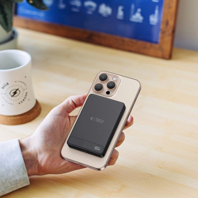 Tech-Protect PB33 LifeMag MagSafe Powerbank 5000mAh – juodas 7