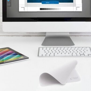 Tech-Protect Polishing Cloth screens - pilkas (2 pcs.) 2 Tech-Protect Polishing Cloth screens - pilkas (2 pcs.) 2