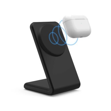 Belaidis įkroviklis Tech-Protect QI15W-A38 su MagSafe – juodas 6 Belaidis įkroviklis Tech-Protect QI15W-A38 su MagSafe – juodas 6