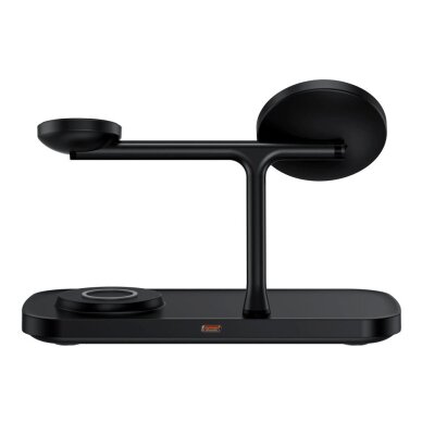 Belaidis įkroviklis Tech-Protect QI15W-A45 3in1 su MagSafe Apple įrenginiams – juodas 4