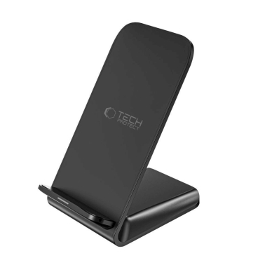 Tech-Protect QI15W-S2 15W inductive Įkroviklis  in the form of a stand - Juodas 5 Tech-Protect QI15W-S2 15W inductive Įkroviklis  in the form of a stand - Juodas 5