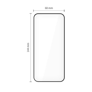 iPhone 14 Pro Tech-Protect Quick Set+ grūdintas stiklas, 2 vnt. – juodas 2