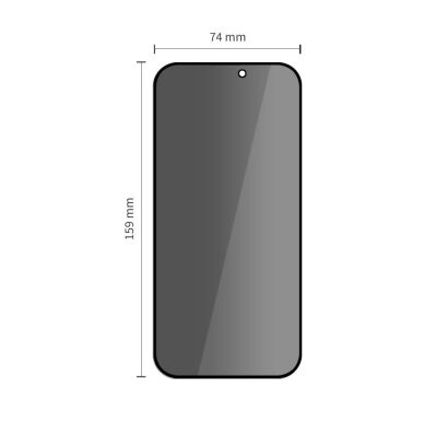 iPhone 16 Pro Max Tech-Protect Quick Set Spy+ 2-pack privatumo stiklas 2