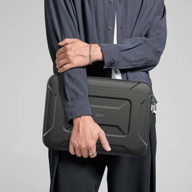 Nešiojamojo kompiuterio dėklas Tech-Protect Ranger-X Tactical 13–14" – juodas 12