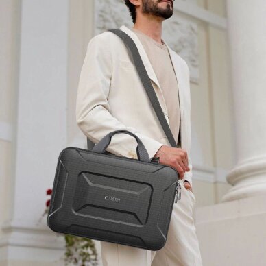 15–16" nešiojamo kompiuterio dėklas Tech-Protect Ranger-X Tactical – juodas 9