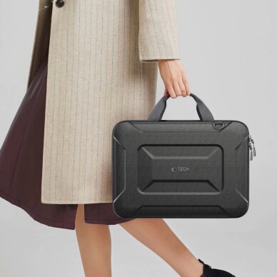 15–16" nešiojamo kompiuterio dėklas Tech-Protect Ranger-X Tactical – juodas 10