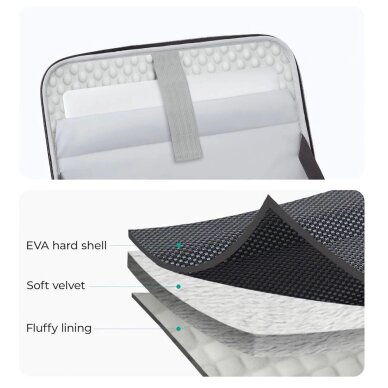 Nešiojamojo kompiuterio dėklas Tech-Protect Ranger-X Tactical 15–16" – juodas 5