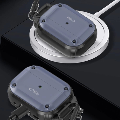 Dėklas Tech-Protect Rough Hook Carabiner for Apple AirPods Pro 1 / 2 - Blue 6 Dėklas Tech-Protect Rough Hook Carabiner for Apple AirPods Pro 1 / 2 - Blue 6