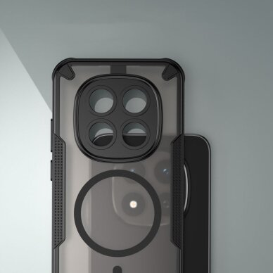 Xiaomi Redmi Note 15 Pro 5G Tech-Protect Rugged Shield MagSafe dėklas – juodas 3