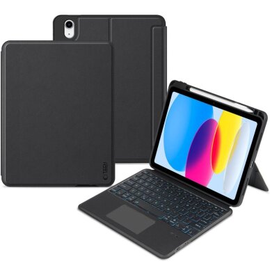Akcija! Dėklas Tech-Protect SC Mag Pen + Keyboard  iPad 10.9" 10th generation (2022) - Juodas