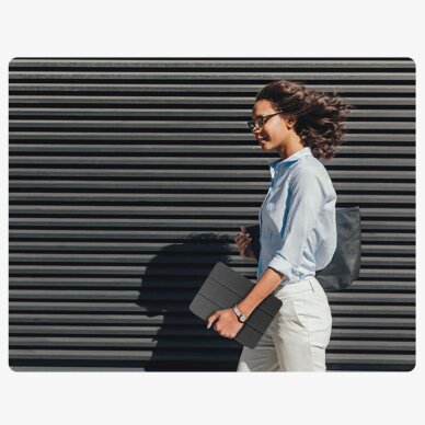 iPad 10.9” 2022 / iPad 11” 2025 Tech-Protect SC Pen Canvas dėklas – pilkas 11