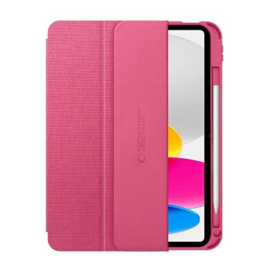 iPad 10.9” 10 / 2022 / 11” 11 / 2025 dėklas Tech-Protect SC Pen Canvas – rožinis 2