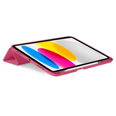 iPad 10.9” 10 / 2022 / 11” 11 / 2025 dėklas Tech-Protect SC Pen Canvas – rožinis 5