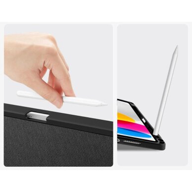 iPad 10.9” 2022 / iPad 11” 2025 dėklas Tech-Protect SC Pen Canvas – juodas 7