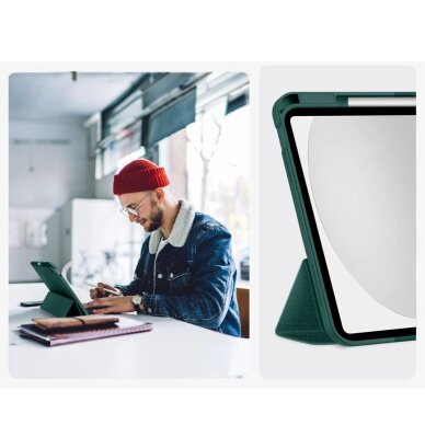 iPad 10.9” dėklas Tech-Protect SC Pen Canvas 10 / 2022 / 11” 11 / 2025 – žalias 8
