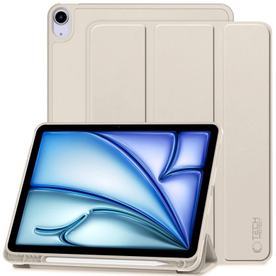 Dėklas Tech-Protect SC Pen  Apple iPad Air 10.9" 4 / 5th gen. (2020-2022) / 11" 6th gen. (2024) - Smėlinis