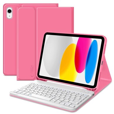 iPad 10.9" (10 kartos, 2022) / iPad 11" (11 kartos, 2025) Tech-Protect SC Pen dėklas – rožinis iPad 10.9" (10 kartos, 2022) / iPad 11" (11 kartos, 2025) Tech-Protect SC Pen dėklas – rožinis