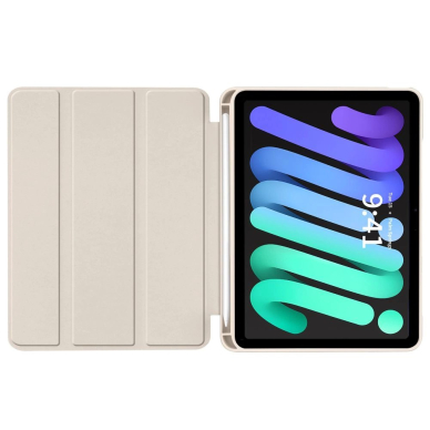 iPad Mini 6 / 7 / 2021–2024 – Tech-Protect SC Pen dėklas - Smėlio 4