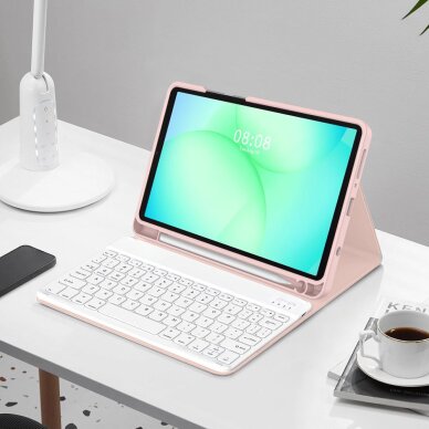 Samsung Galaxy Tab A9 / A11 8.7 (X110 / X115 / X133 / X135) Tech-Protect SC Pen dėklas – rožinis 2