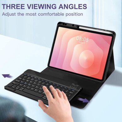 Samsung Galaxy Tab S11 11.0 (X730 / X736B) Tech-Protect SC Pen dėklas – juodas 6 Samsung Galaxy Tab S11 11.0 (X730 / X736B) Tech-Protect SC Pen dėklas – juodas 6