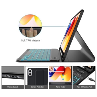 Xiaomi Poco Pad M1 / Redmi Pad 2 Pro 12.1 Tech-Protect SC Pen dėklas – juodas 3 Xiaomi Poco Pad M1 / Redmi Pad 2 Pro 12.1 Tech-Protect SC Pen dėklas – juodas 3