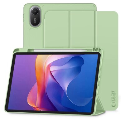 Xiaomi Redmi Pad 2 11.0 dėklas Tech-Protect SC Pen – žalias Xiaomi Redmi Pad 2 11.0 dėklas Tech-Protect SC Pen – žalias