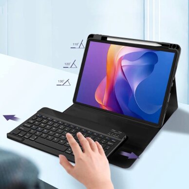Xiaomi Redmi Pad 2 11.0 dėklas Tech-Protect SC Pen su klaviatūra – juodas 7
