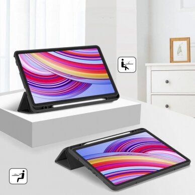 Xiaomi Redmi Pad Pro 12.1 Tech-Protect SC Pen dėklas – juodas 5