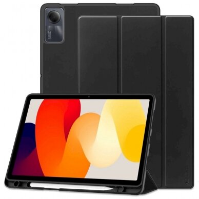 Xiaomi Redmi Pad SE 11 dėklas Tech-Protect SC Pen – juodas Xiaomi Redmi Pad SE 11 dėklas Tech-Protect SC Pen – juodas